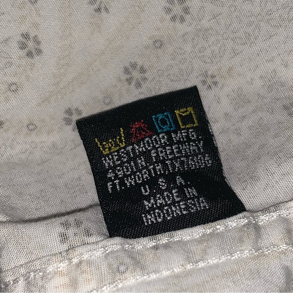 Women’s XL BROOKS & DUNN PANHANDLE SLIM Cotton Snap Down Sawtooth Western Shirt - Picture 9 of 10